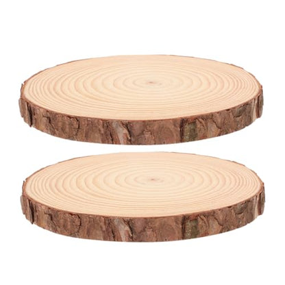 2pcs Outdoor Stepping Stones Wooden Garden Pathway Stones DIY Kit for Landscaping Safe Non