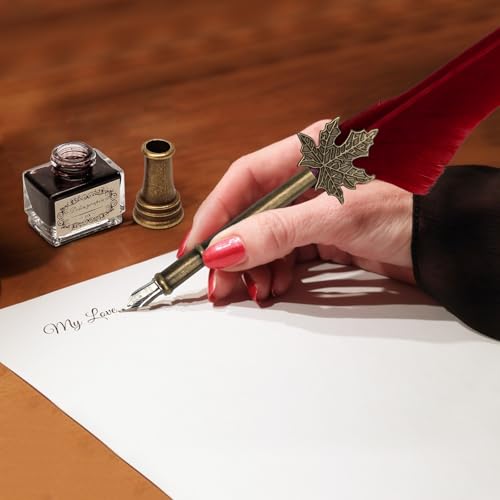 Quill Pen and Ink Set (8 Count)