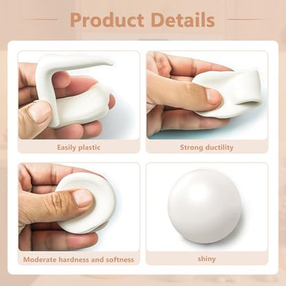Polymer Clay White (18 Count)