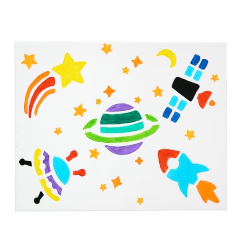 Space Stencil Set (12 Count)