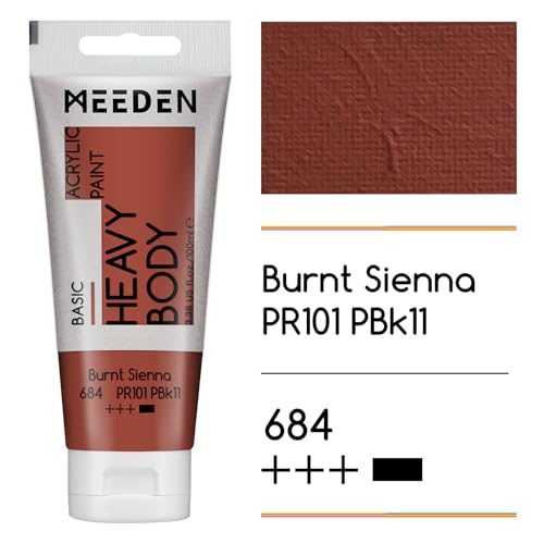 Acrylic Paint Burnt Sienna (6.76 Fl Oz)