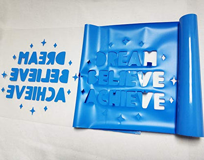 Lake Blue Heat Transfer Vinyl HTV Rolls