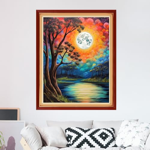 Stamped Cross Stitch Kits for Beginners Full Range of Cross Stitching 11 CT Printed Cross Stitch Kits for Adults Cross Stitch Patterns Needlepoint Kits