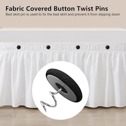 Fabric Covered Button Twist Pins