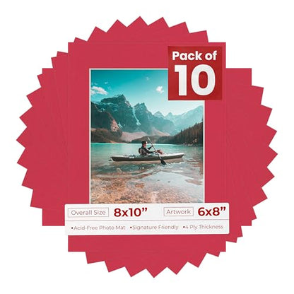 6x8 Mat for 8x10 Frame (10 Count)