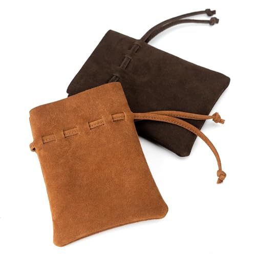 Medieval Drawstring Coin Pouch Bag