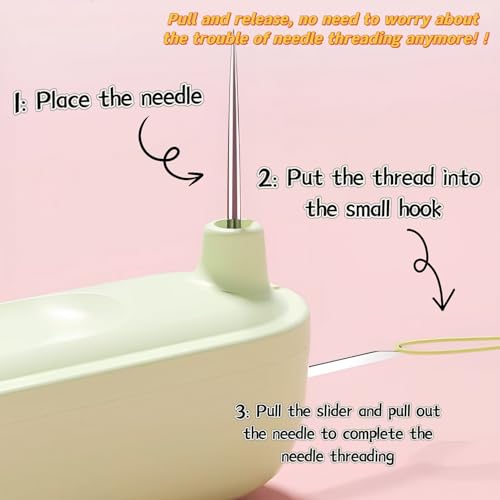 Upgraded 2 in 1 Automatic Needle Threaders Seam Ripper