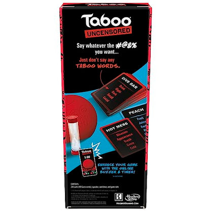Taboo Uncensored Board Game for Adults Only