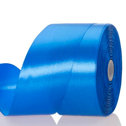 2 Inch Royal Blue Solid Satin Ribbon for Gift Wrapping