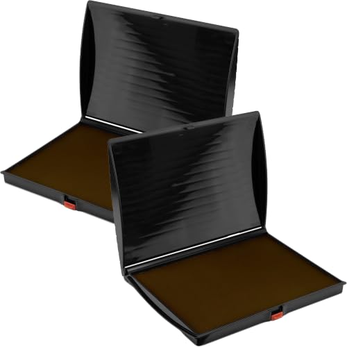 Large Premium Brown Ink Stamp Pad