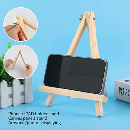 26 Pack 9 Inch Wood Easel (26 Count)