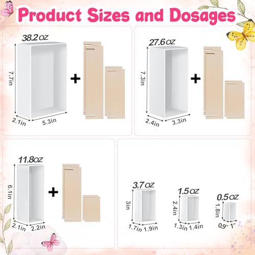 6PCS Large Resin Molds Silicone (6 Count)