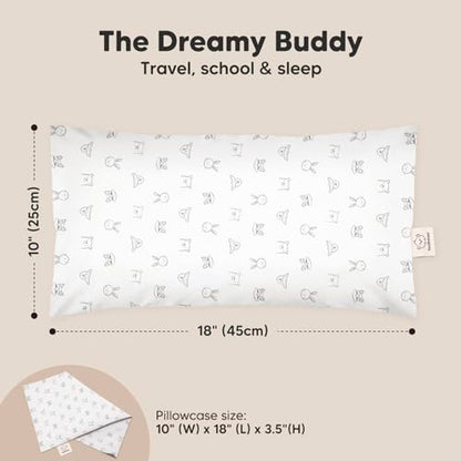 Toddler Pillow with Pillowcase