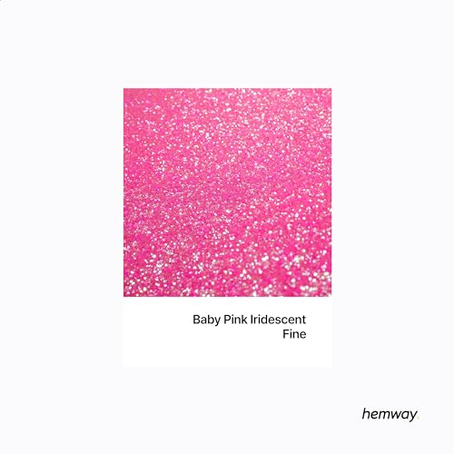 Resin Glitter Baby Pink Iridescent 100g Fine (3.5274 Ounce)