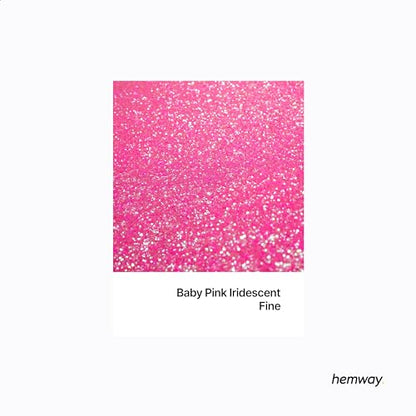 Resin Glitter Baby Pink Iridescent 100g Fine (3.5274 Ounce)