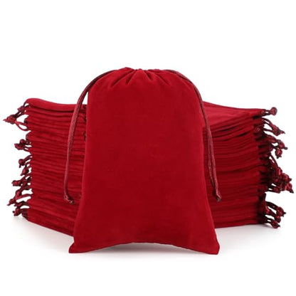 50Pcs Small Drawstring Gift Bags (17.8134 Ounce)