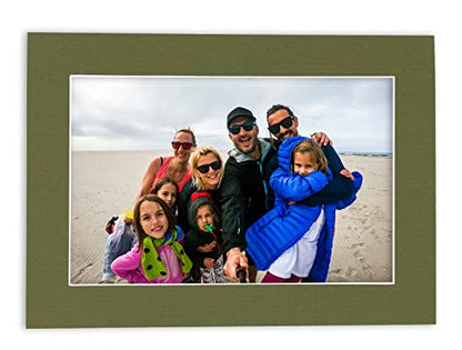 8.5x11 Mat Bevel Cut for 7x9 Photos