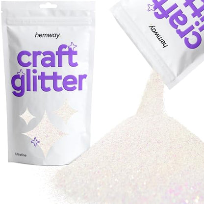 Craft Glitter Mother of Pearl Iridescent 100g Ultrafine Glitter (3.5 Ounce)