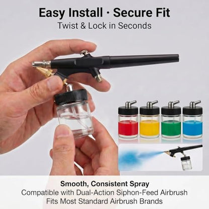 10pk 22cc Airbrush Bottles (10 Count)