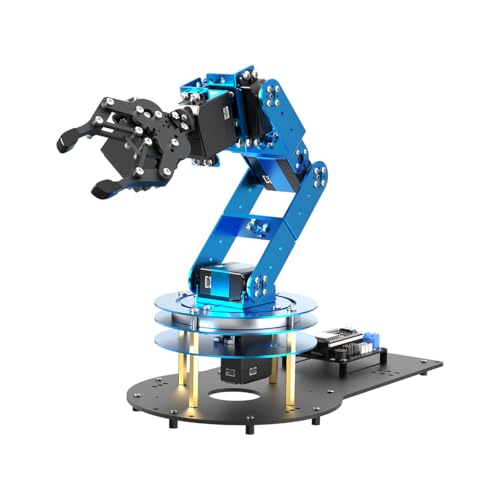 Robotic Arm for Arduino AI Vision & Voice Interaction 6DOF Serial Bus Servo Smart Robot Arm