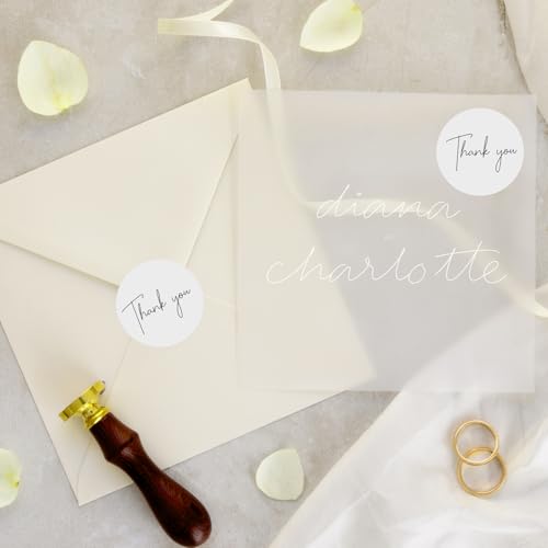 1.5 Inch White Round Thermal Sticker Labels
