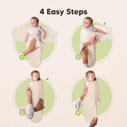 Newborn Swaddles with Zippers (3 Count)