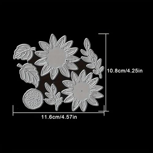 Flowers Metal Cutting Die for Scrapbooking