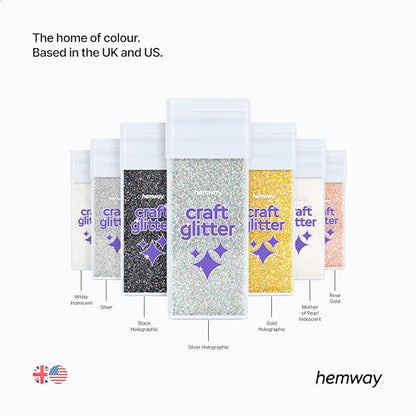 Craft Glitter Shaker Mother of Pearl Iridescent 130g Fine (4.6 Ounce)