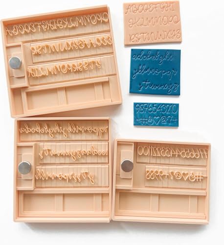 Script Alphabet Stamps