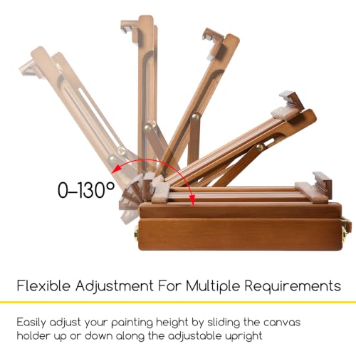 Portable Tabletop Easel for Painting