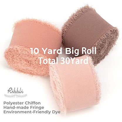 Chiffon Silk Ribbon (90 Foot)