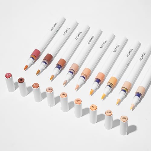 ROSYMENG 9 Color Acrylic Paint Pens (9 Count)