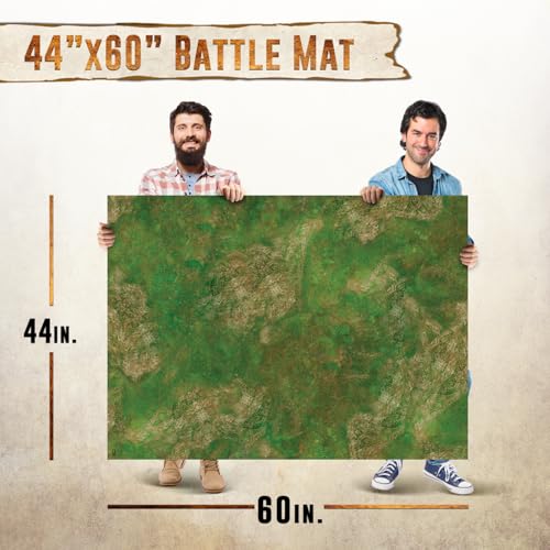 44"x60" Vinyl Battle Mat for Warhammer 40k Terrain & DND Tabletop Gaming