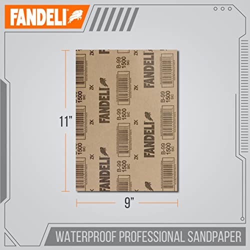 Waterproof Sandpaper (25 Count)