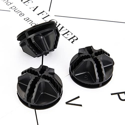 48 Pieces Cube Connectors Plastic Storage Wire Cube Organizer ABS Connectors for Modular Closet Storage Organizer and Wire Shelf (48 Count)