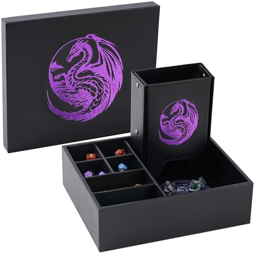 All-in-One Game Roamer - Dice Tray & Tower for DND and RPG