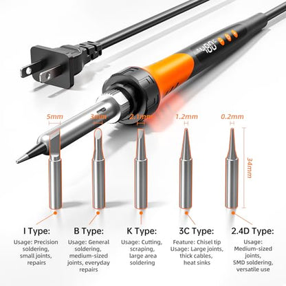 90W 110V LCD Soldering Iron