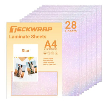 Holographic Laminate Sheets Waterproof Laminating Sheets