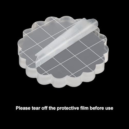 3" Acrylic Stamp Block (6 Count)