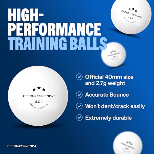 Portable Ping Pong Set with Retractable Ping Pong Net for Any Table