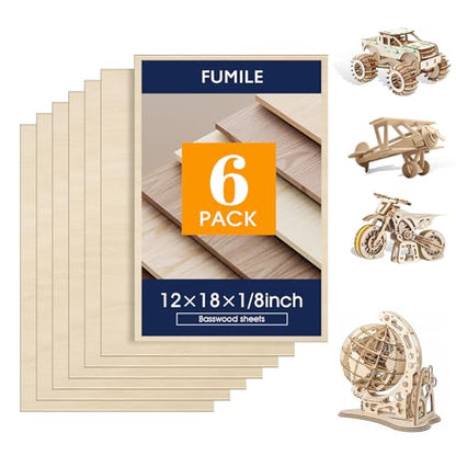 Basswood Sheets 1 (18 Count)