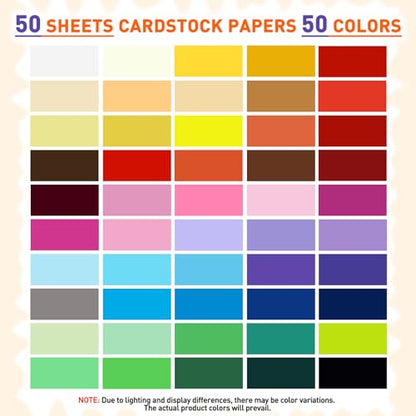 5" x 7" Colored Cardstock