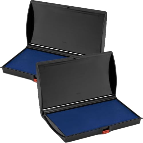 Large Premium Blue Ink Stamp Pad
