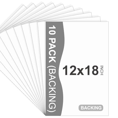 10 Pack Backing Boards