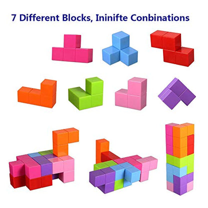 Magnetic Soma Cube Block