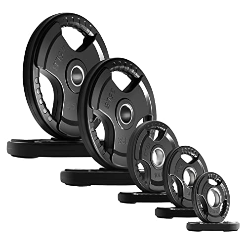Olympic Rubber Grip Weight Plates (14 Count)
