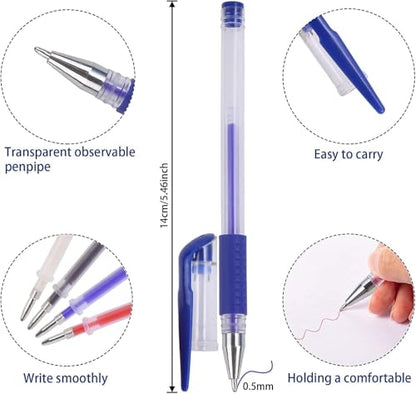 4 Pcs Heat Erasable Pens for Fabric with 28 Refills Marking Pens