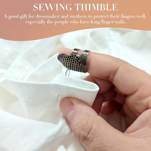 4Pcs Sewing Thimbles