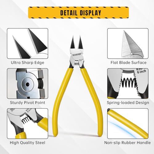 10 Pack Flush Cutters (10 Count)