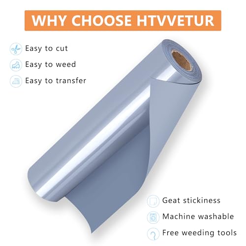 HTV Iron on Vinyl 12Inch by 35ft Roll